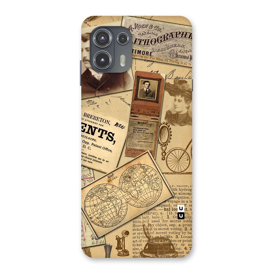 Vintage Memories Back Case for Motorola Edge 20 Fusion