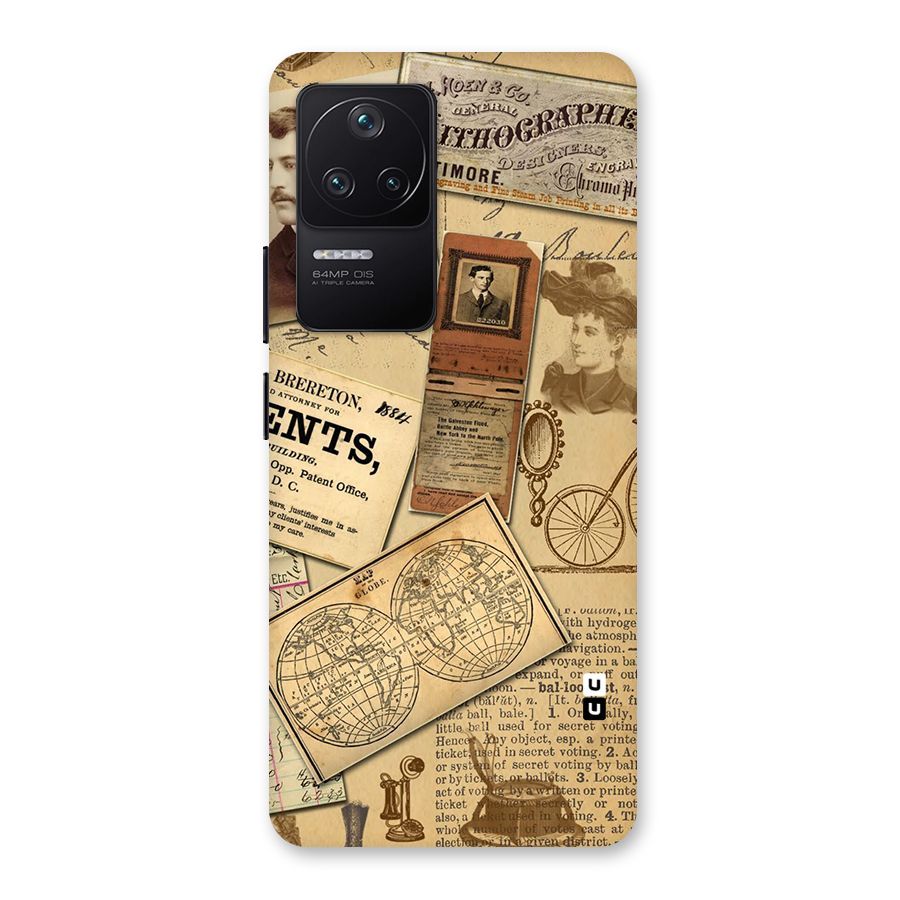Vintage Memories Back Case for Poco F4 5G