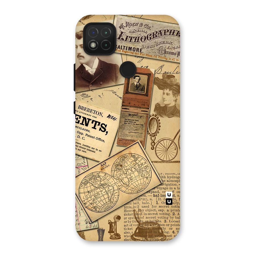Vintage Memories Back Case for Redmi 9 Activ
