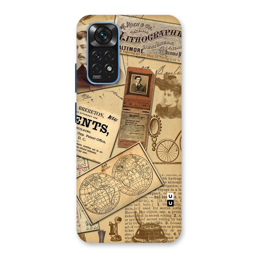 Vintage Memories Back Case for Redmi Note 11S