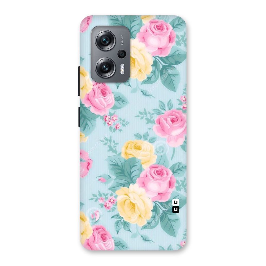 Vintage Pastels Back Case for Redmi K50i