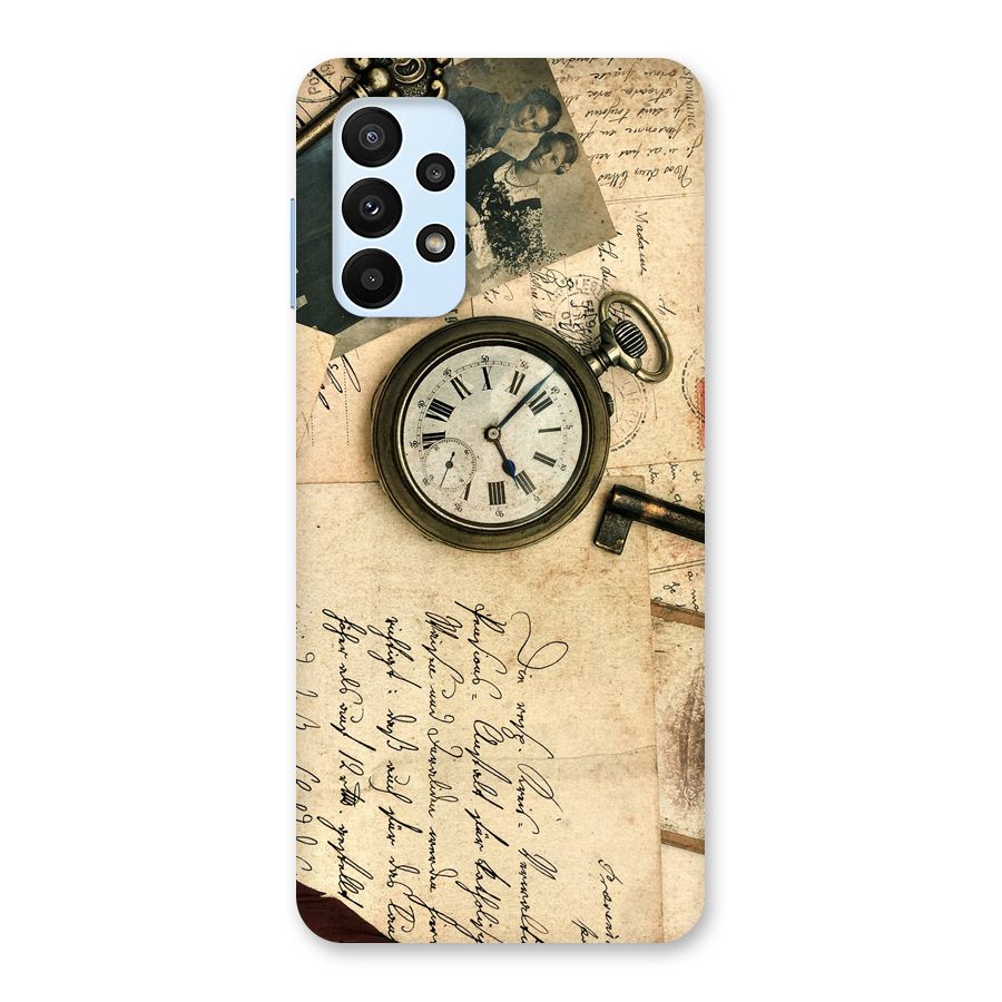 Vintage Post Cards Back Case for Galaxy A23