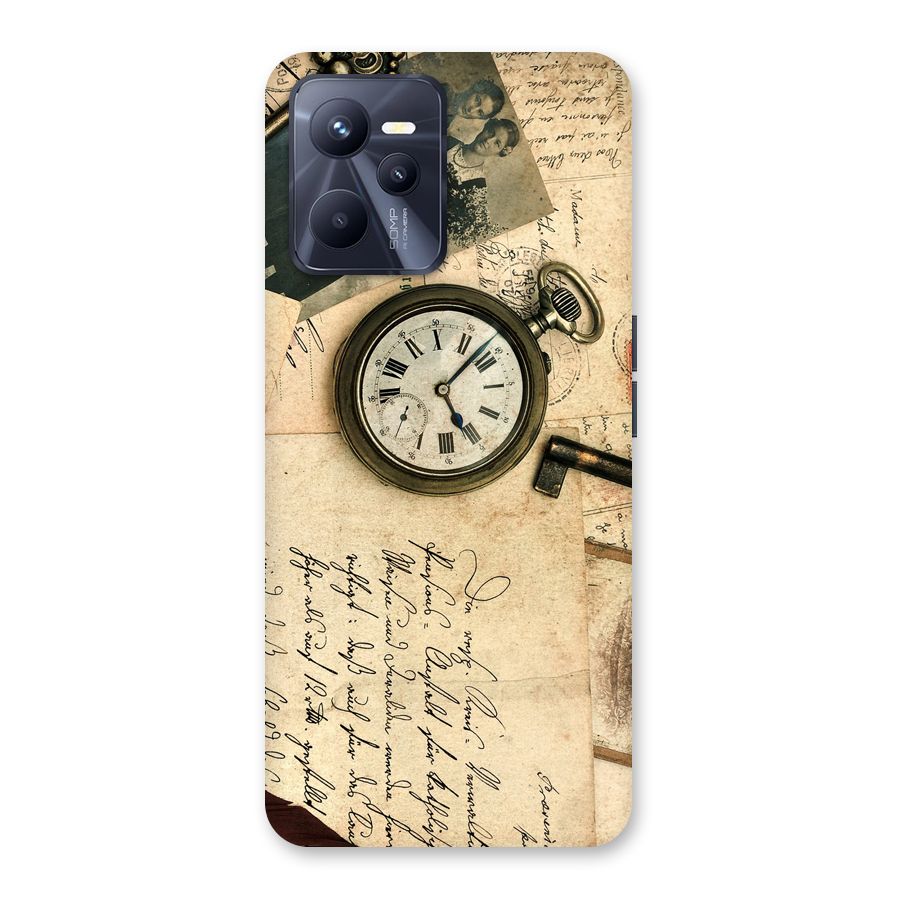 Vintage Post Cards Back Case for Realme C35