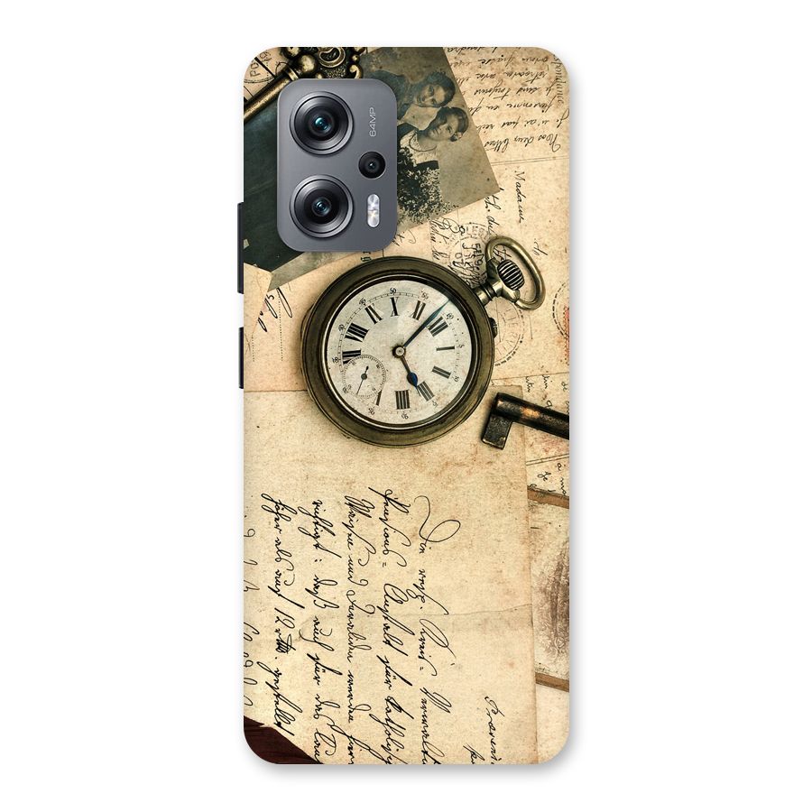 Vintage Post Cards Back Case for Redmi K50i