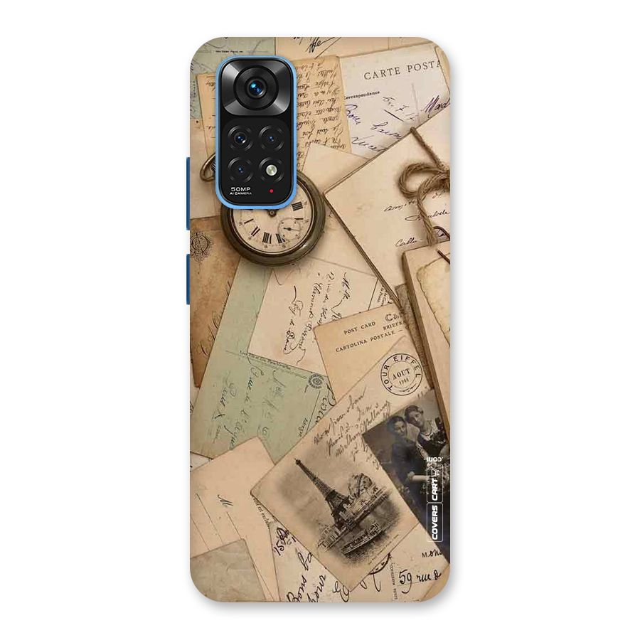 Vintage Postcards Back Case for Redmi Note 11S