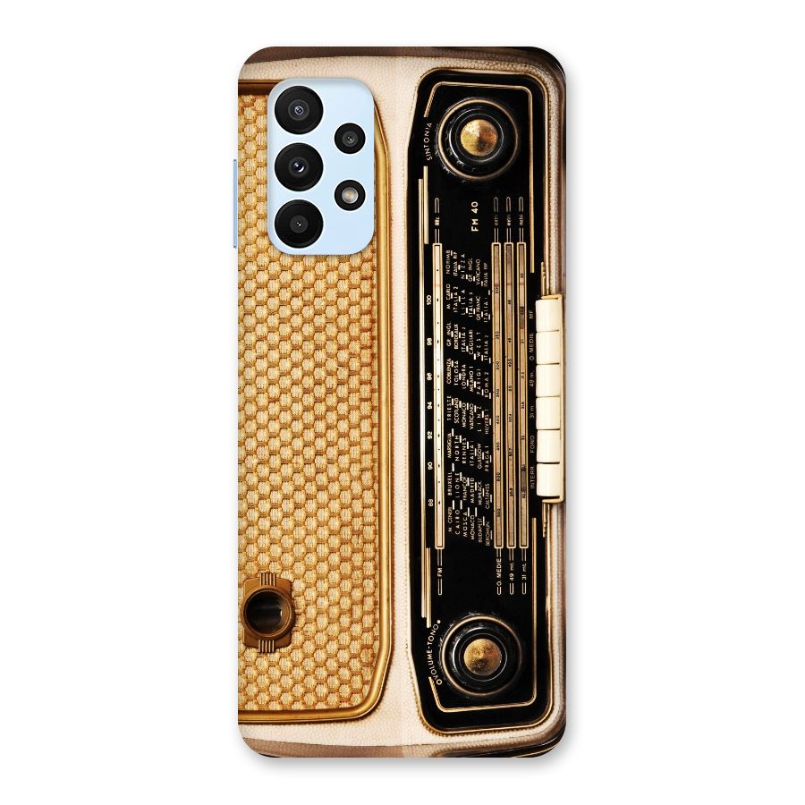 Vintage Radio Back Case for Galaxy A23