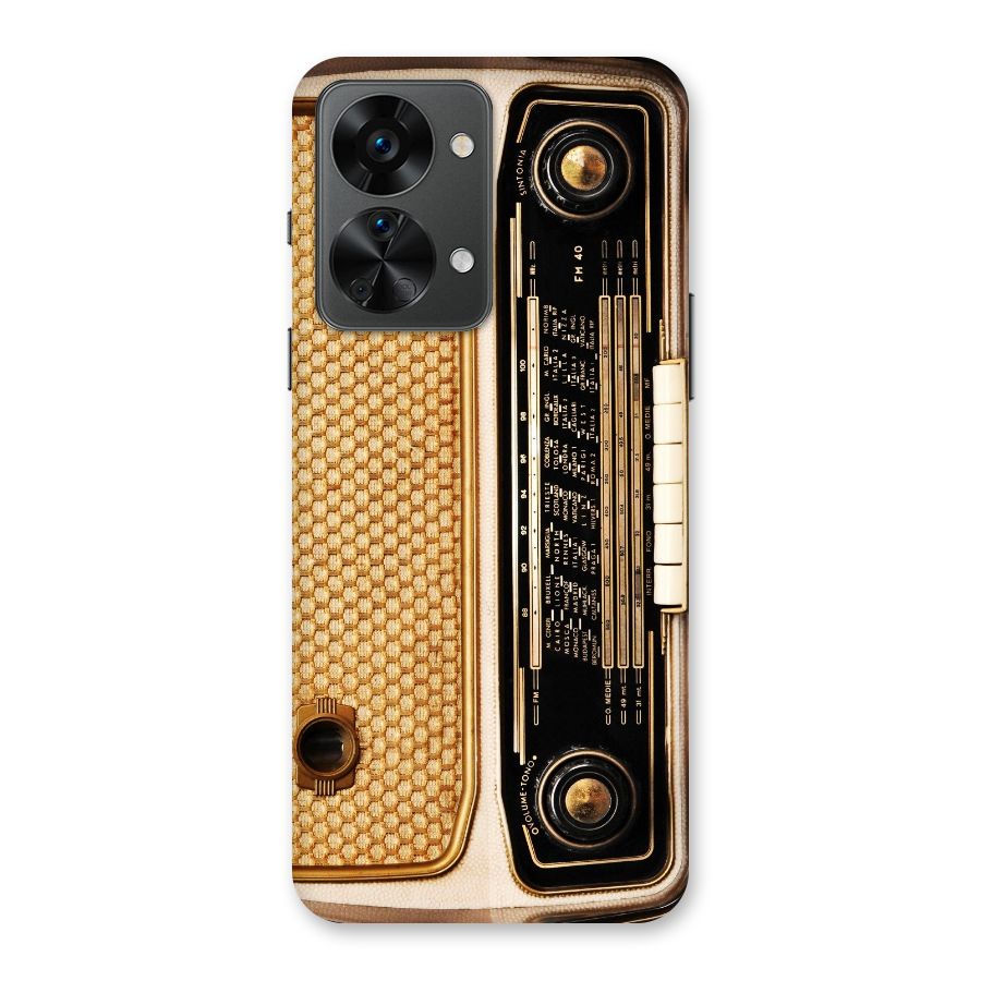 Vintage Radio Back Case for OnePlus Nord 2T
