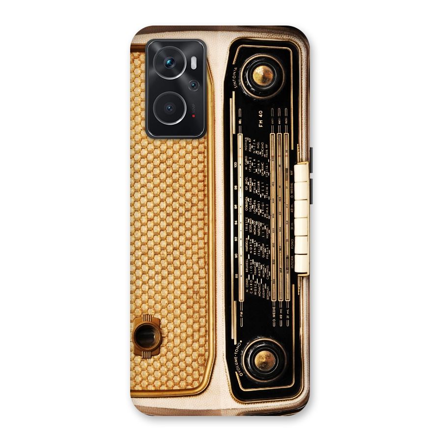 Vintage Radio Back Case for Oppo K10 4G
