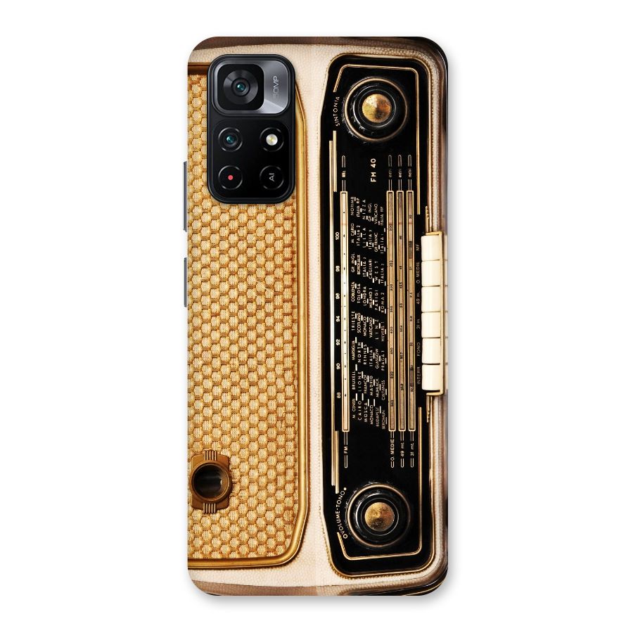Vintage Radio Back Case for Poco M4 Pro 5G