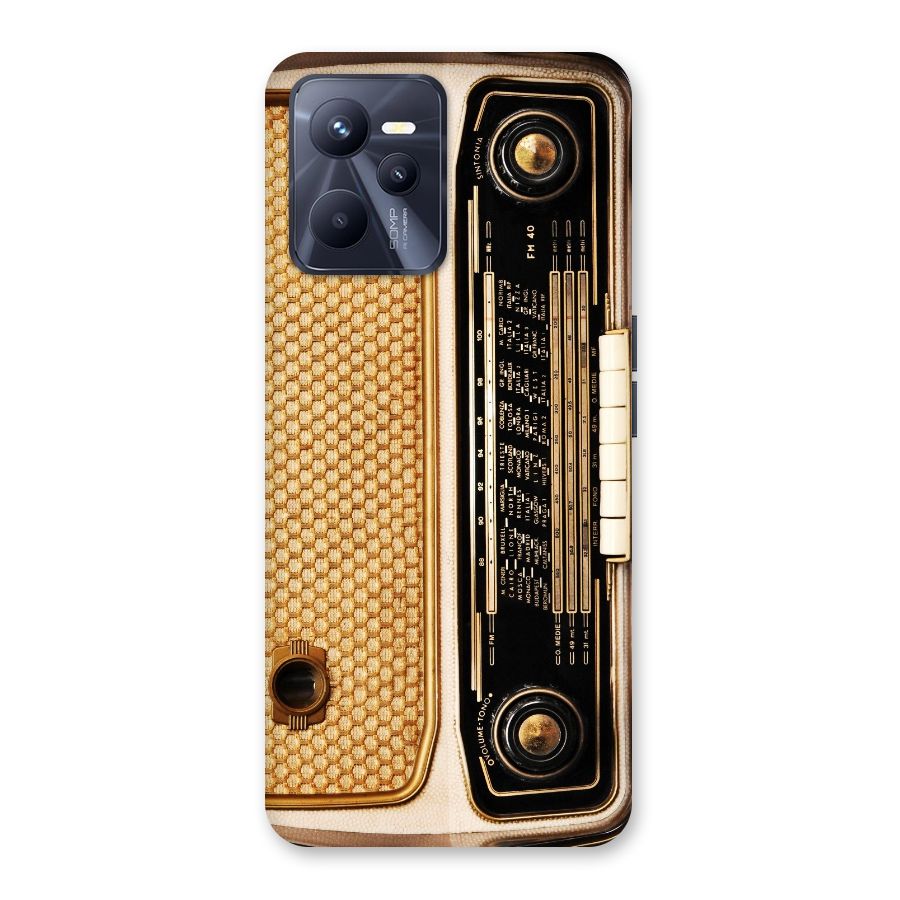 Vintage Radio Back Case for Realme C35