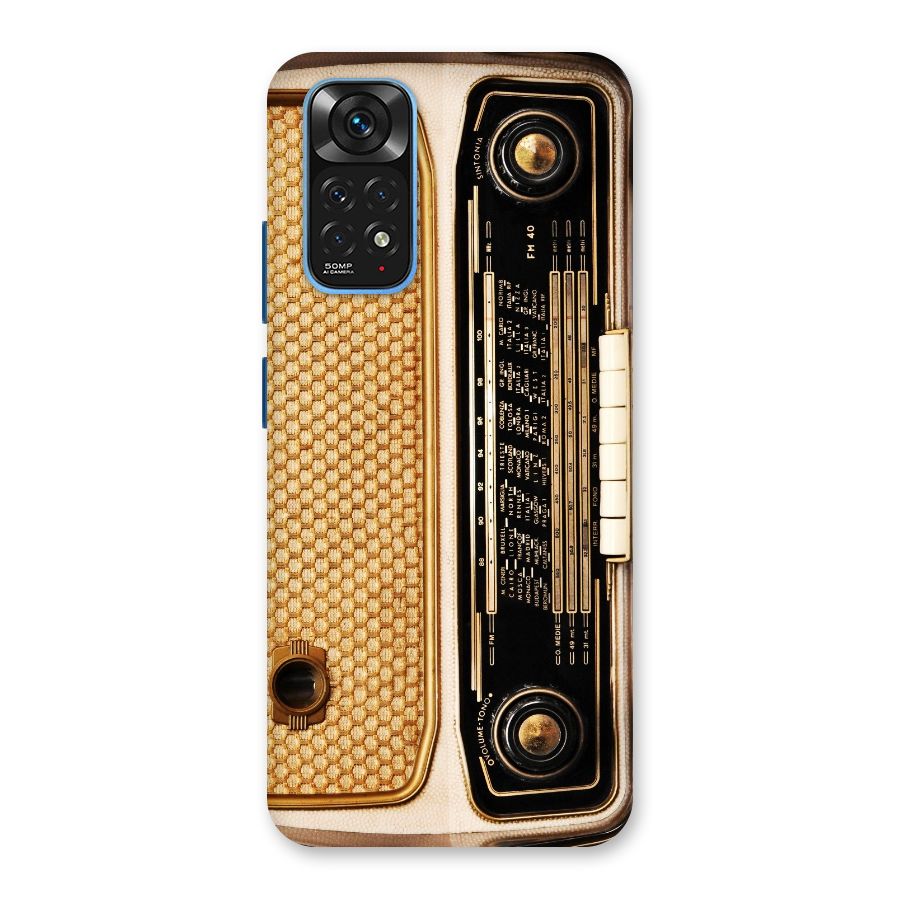 Vintage Radio Back Case for Redmi Note 11S