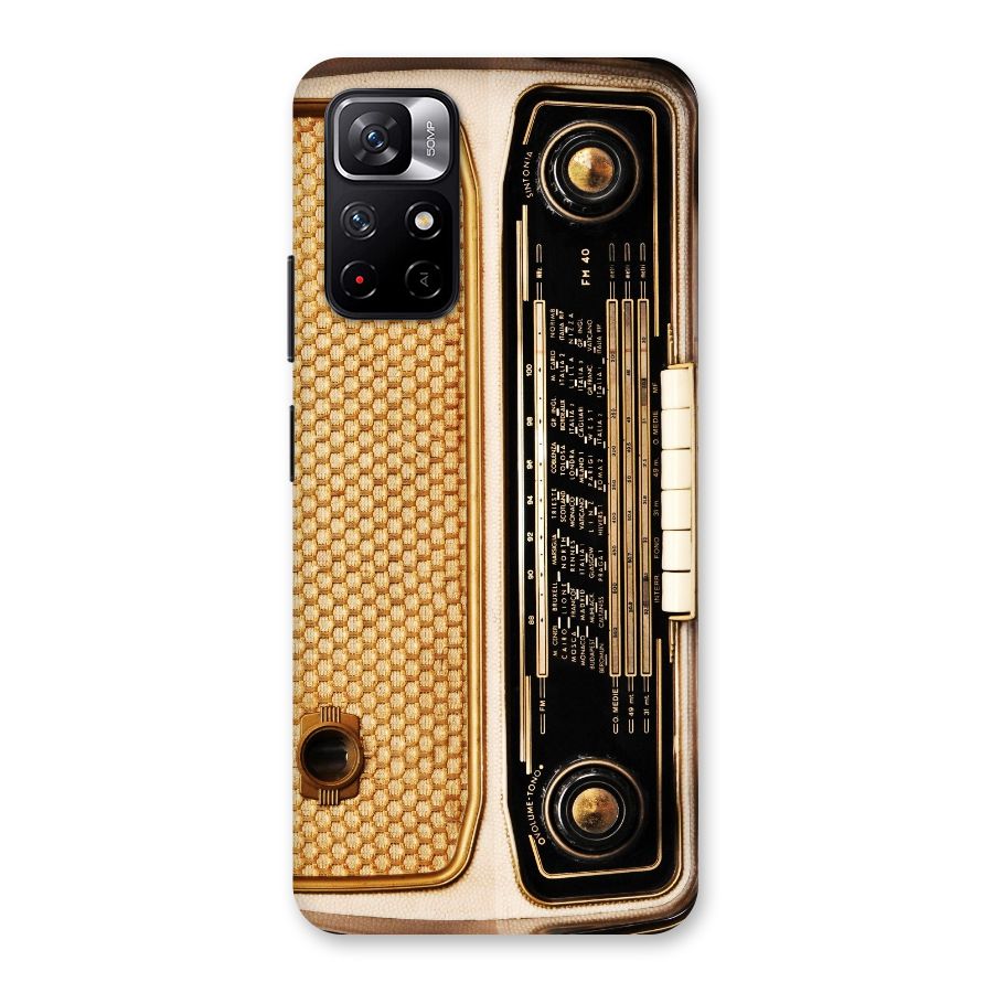 Vintage Radio Back Case for Redmi Note 11T 5G