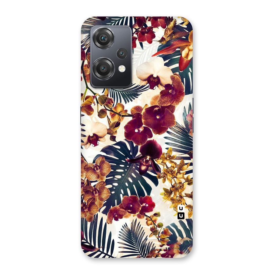 Vintage Rustic Flowers Back Case for OnePlus Nord CE 2 Lite 5G