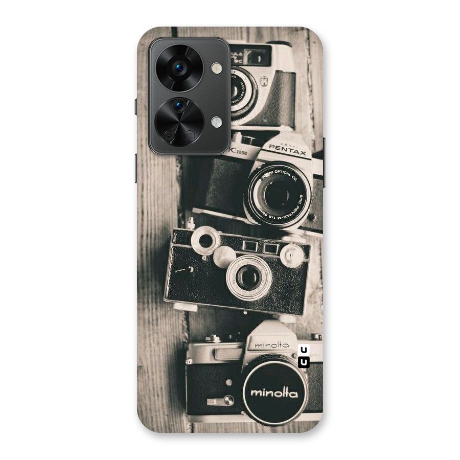 Vintage Style Shutter Back Case for OnePlus Nord 2T
