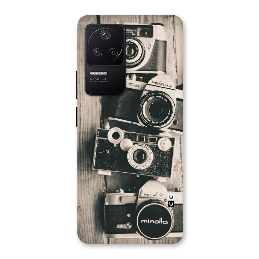 Vintage Style Shutter Back Case for Poco F4 5G