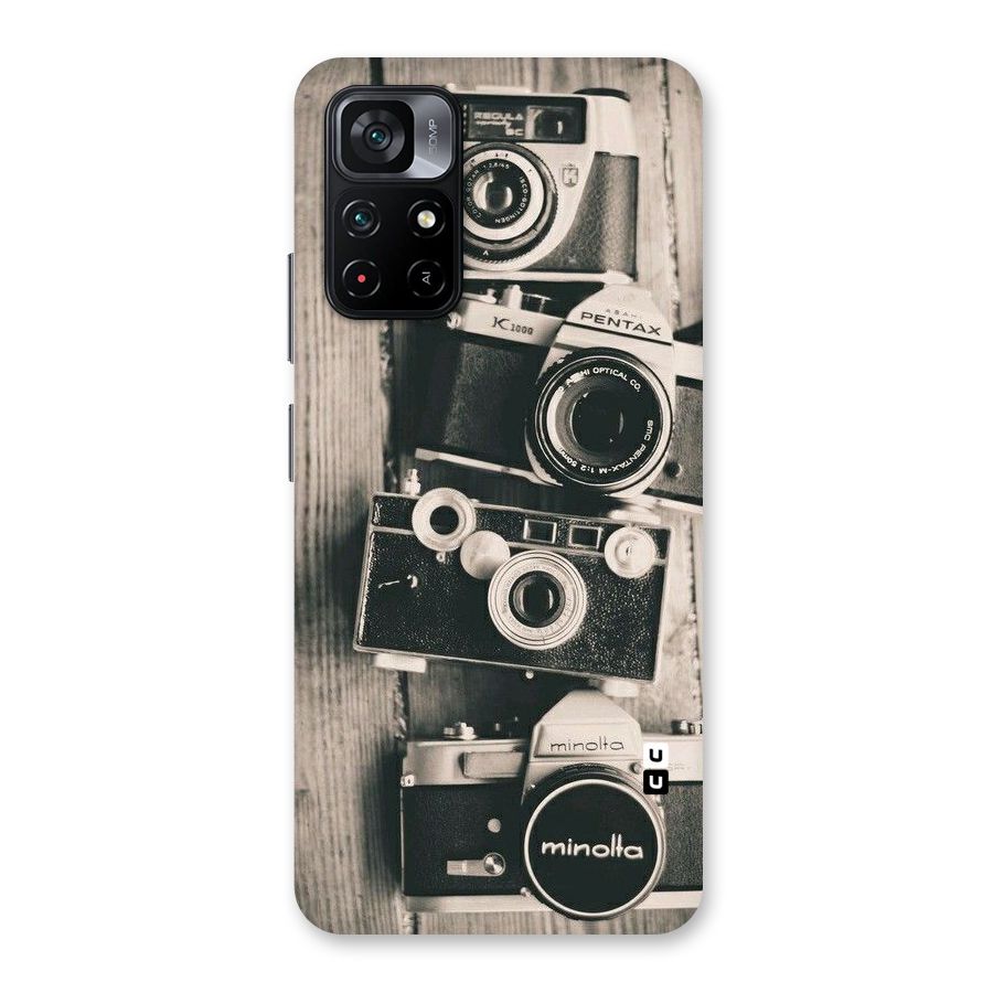 Vintage Style Shutter Back Case for Poco M4 Pro 5G