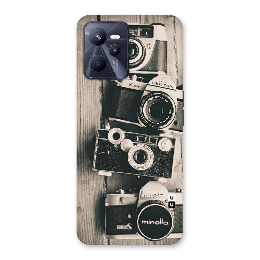 Vintage Style Shutter Back Case for Realme C35