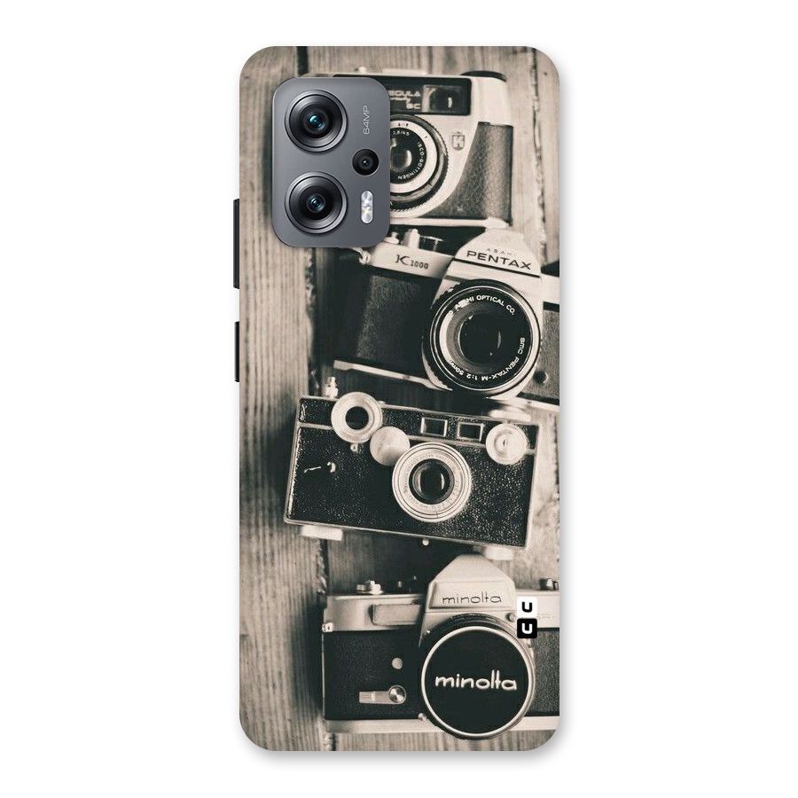 Vintage Style Shutter Back Case for Redmi K50i