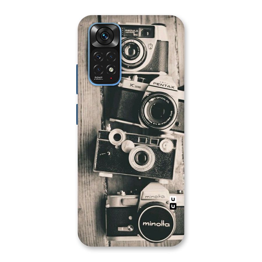 Vintage Style Shutter Back Case for Redmi Note 11S