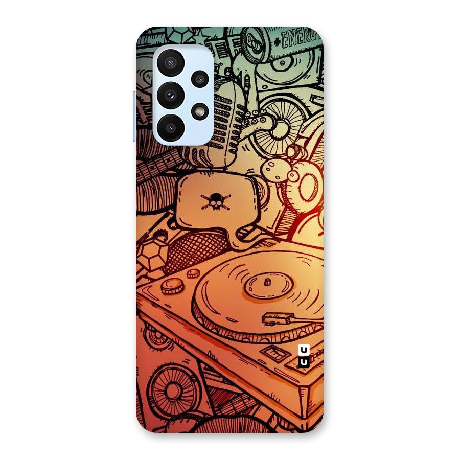 Vinyl Design Back Case for Galaxy A23