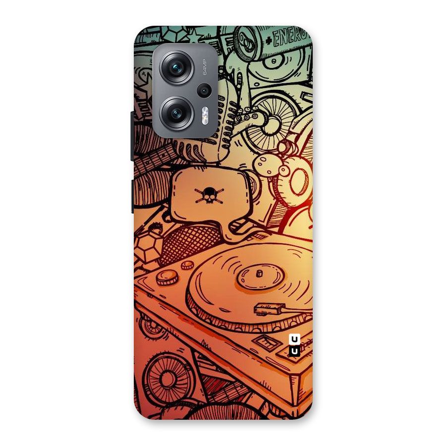 Vinyl Design Back Case for Redmi K50i