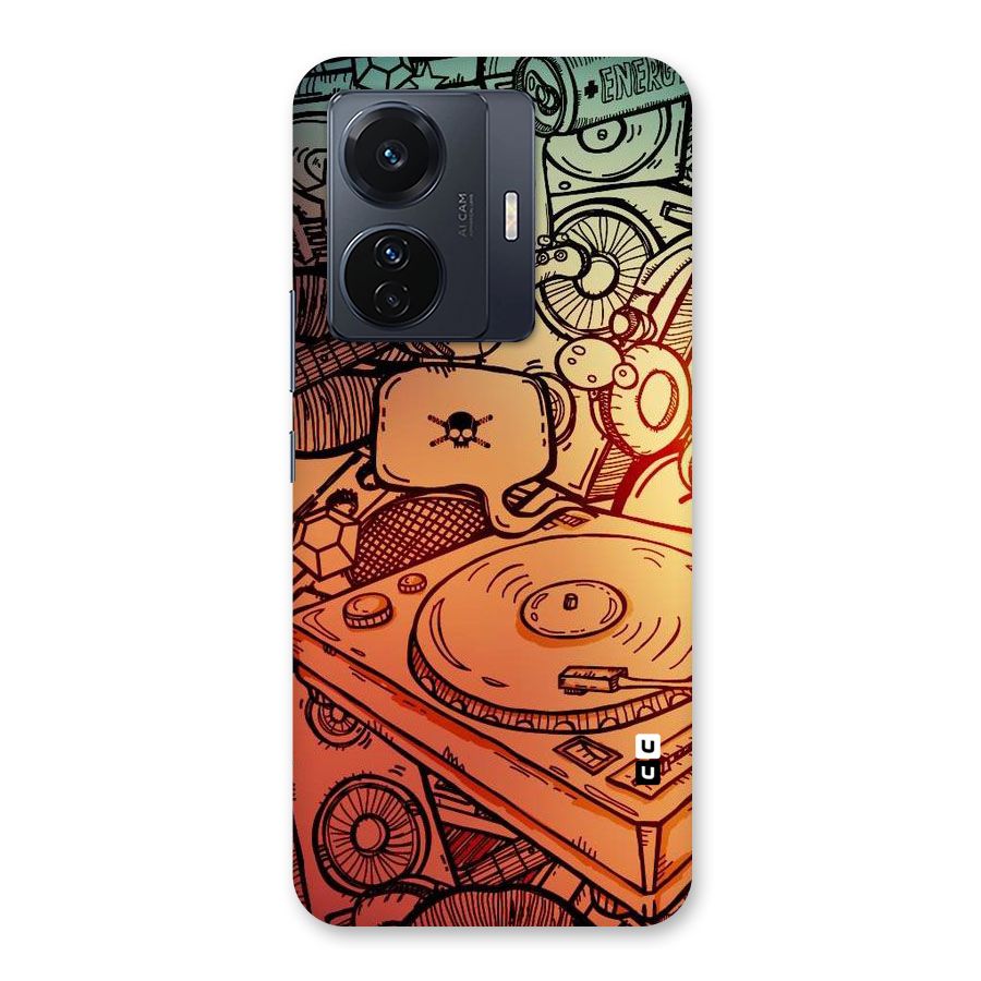Vinyl Design Back Case for Vivo T1 Pro