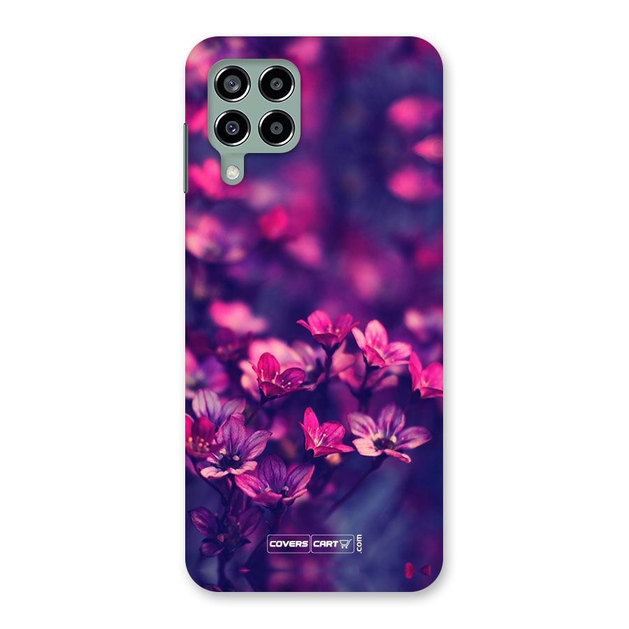 Violet Floral Back Case for Galaxy M33