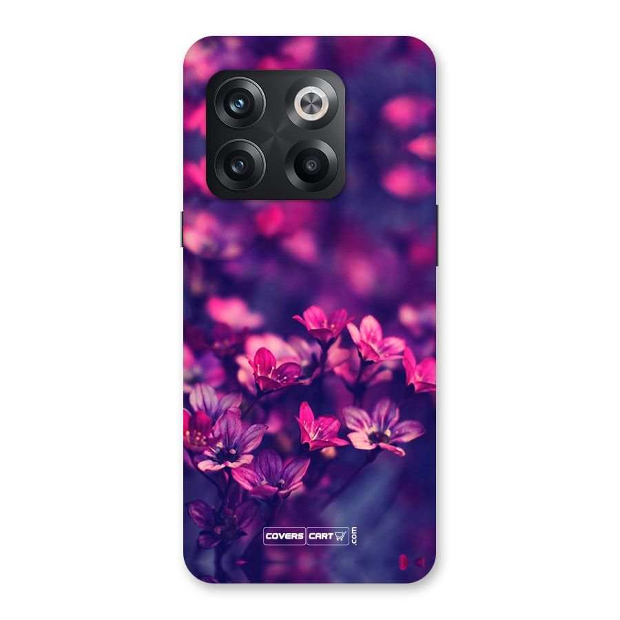 Violet Floral Back Case for OnePlus 10T