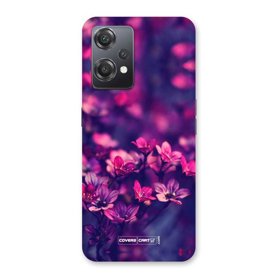 Violet Floral Back Case for OnePlus Nord CE 2 Lite 5G