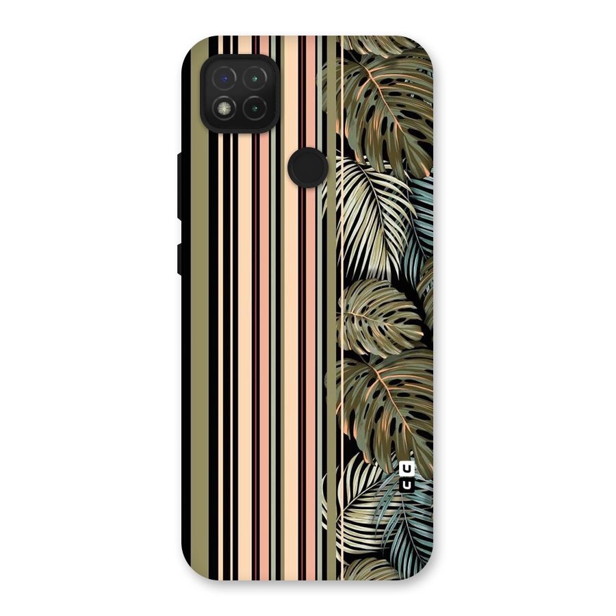 Visual Art Leafs Back Case for Redmi 9 Activ