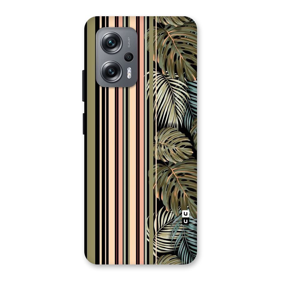Visual Art Leafs Back Case for Redmi K50i