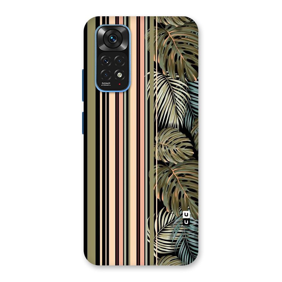 Visual Art Leafs Back Case for Redmi Note 11S