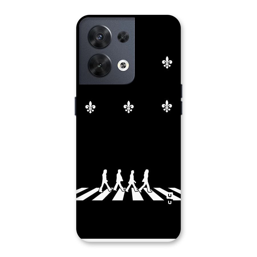 Walking Four Back Case for Oppo Reno8 5G