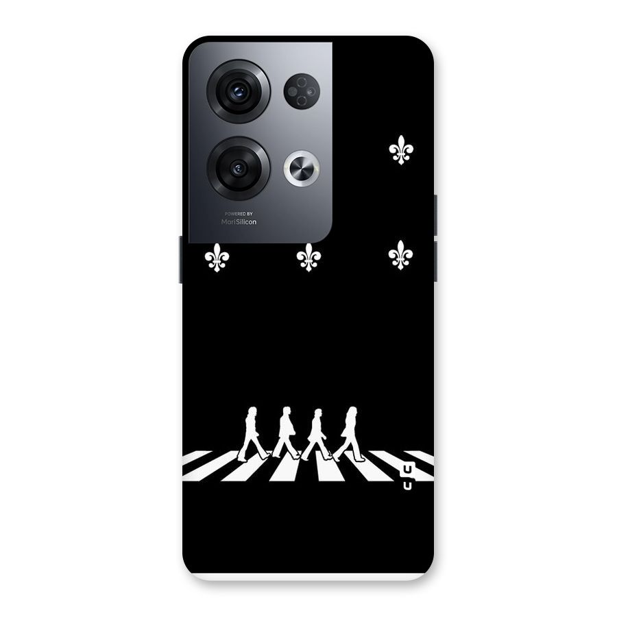 Walking Four Back Case for Oppo Reno8 Pro 5G