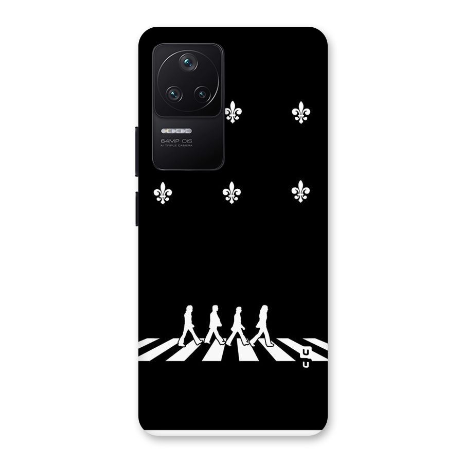 Walking Four Back Case for Poco F4 5G