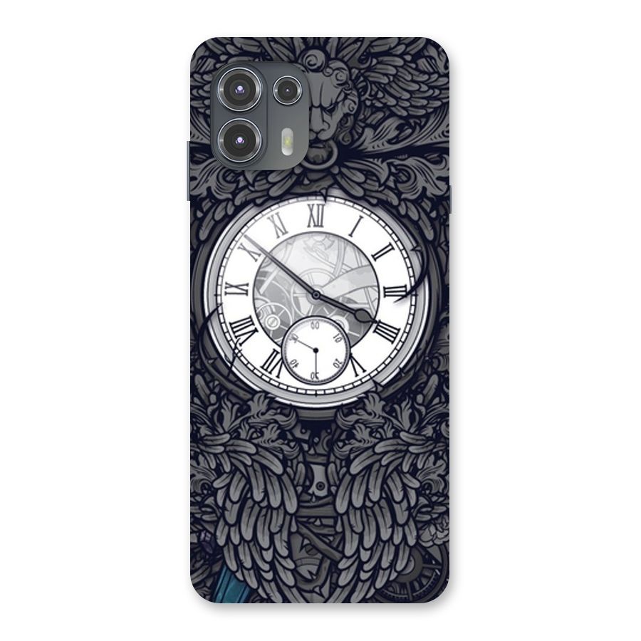 Wall Clock Back Case for Motorola Edge 20 Fusion