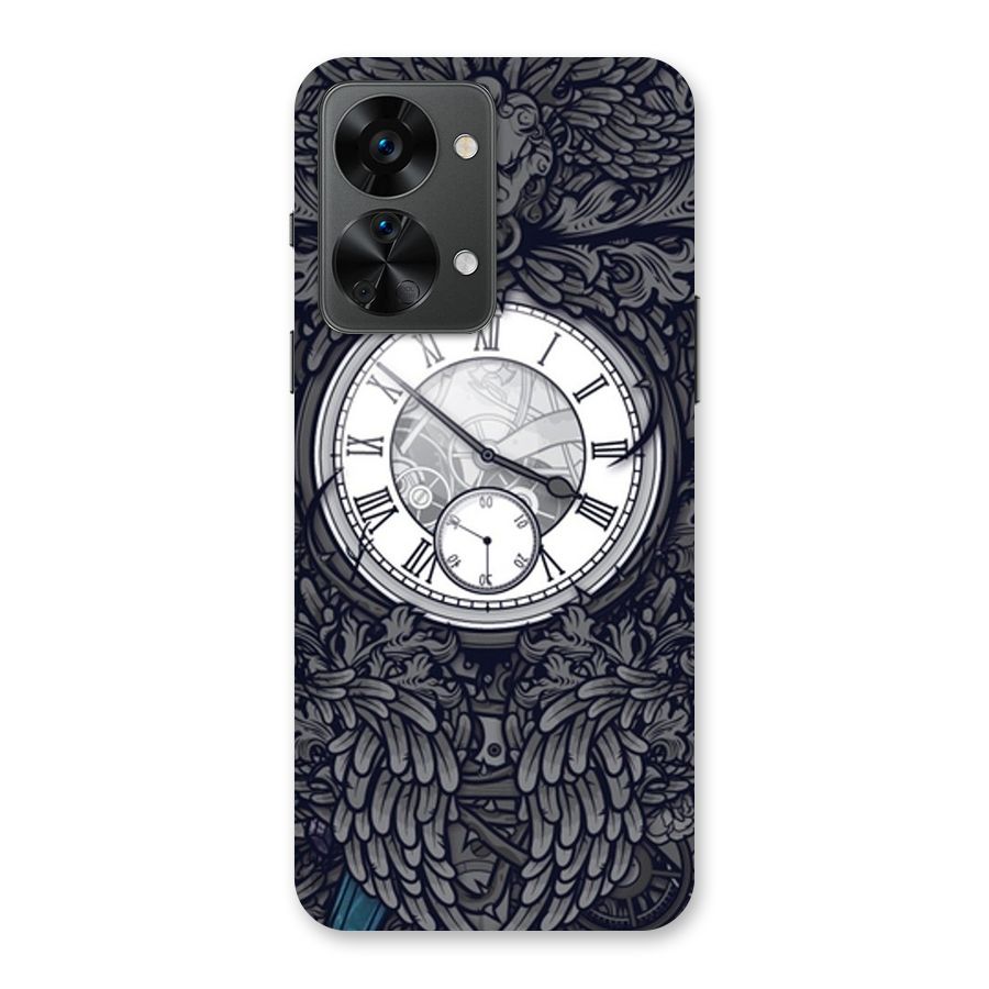Wall Clock Back Case for OnePlus Nord 2T