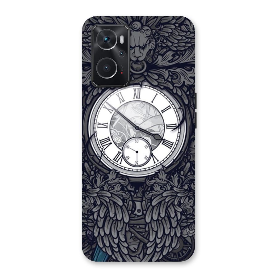 Wall Clock Back Case for Oppo K10 4G