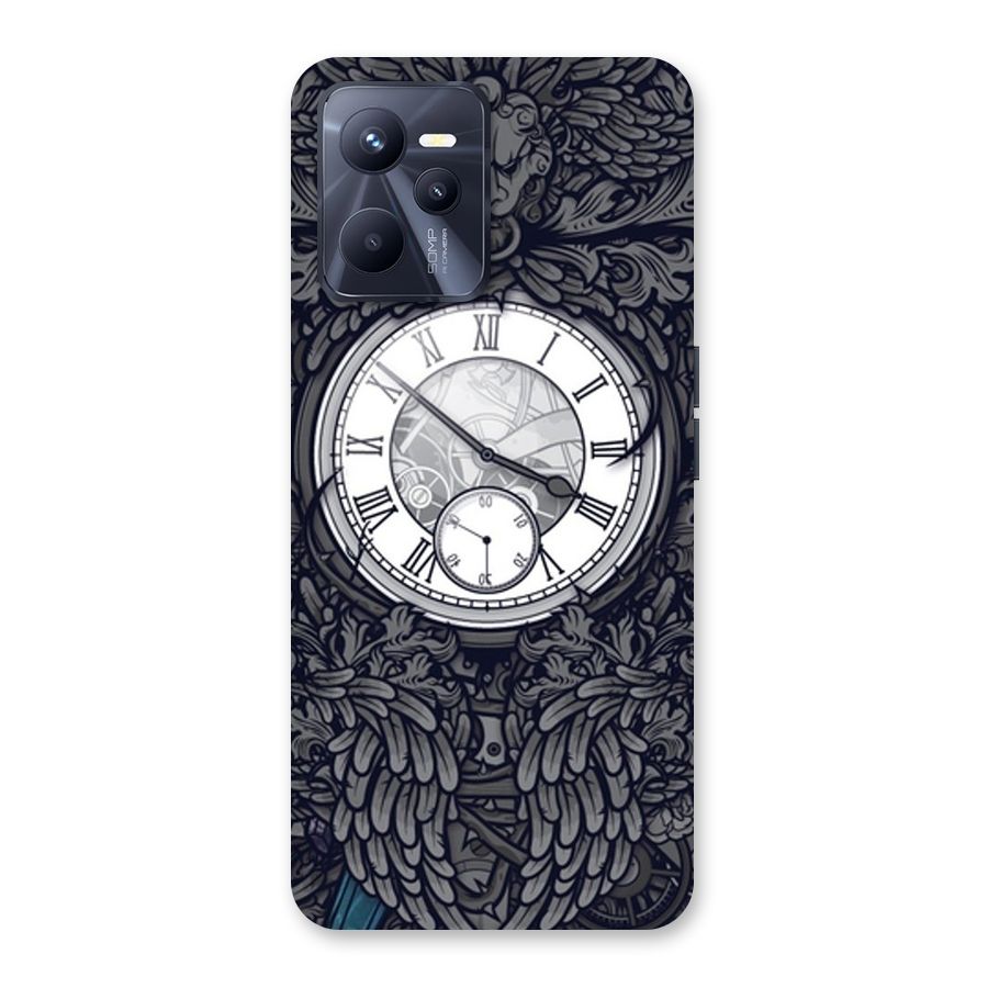 Wall Clock Back Case for Realme C35