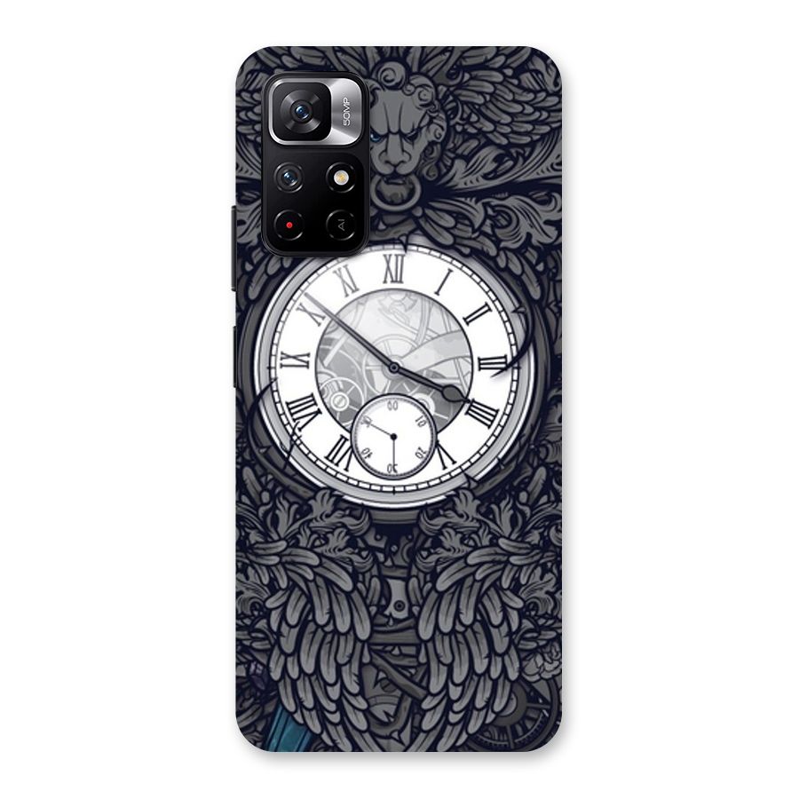 Wall Clock Back Case for Redmi Note 11T 5G