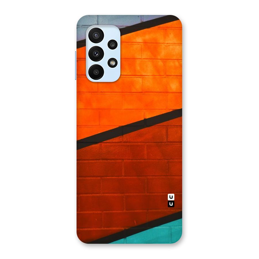 Wall Diagonal Stripes Back Case for Galaxy A23