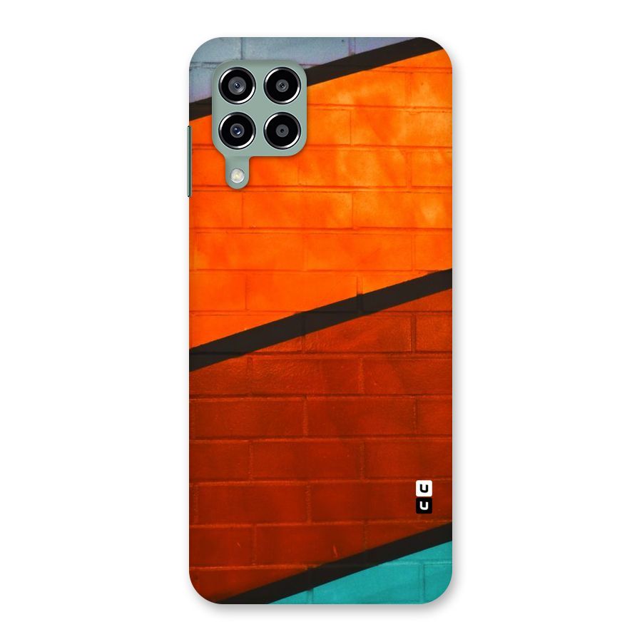 Wall Diagonal Stripes Back Case for Galaxy M33