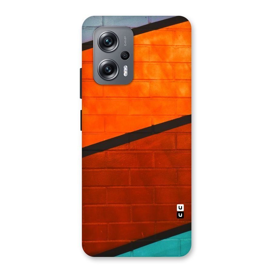 Wall Diagonal Stripes Back Case for Redmi K50i