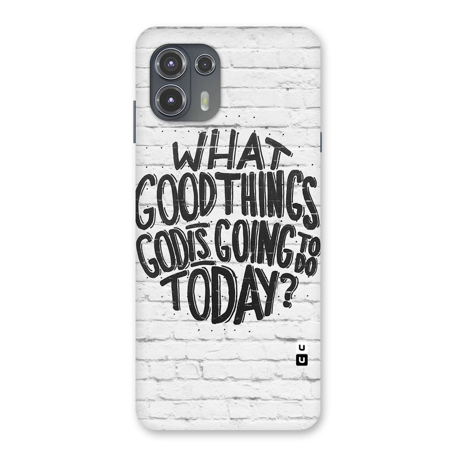 Wall Good Back Case for Motorola Edge 20 Fusion