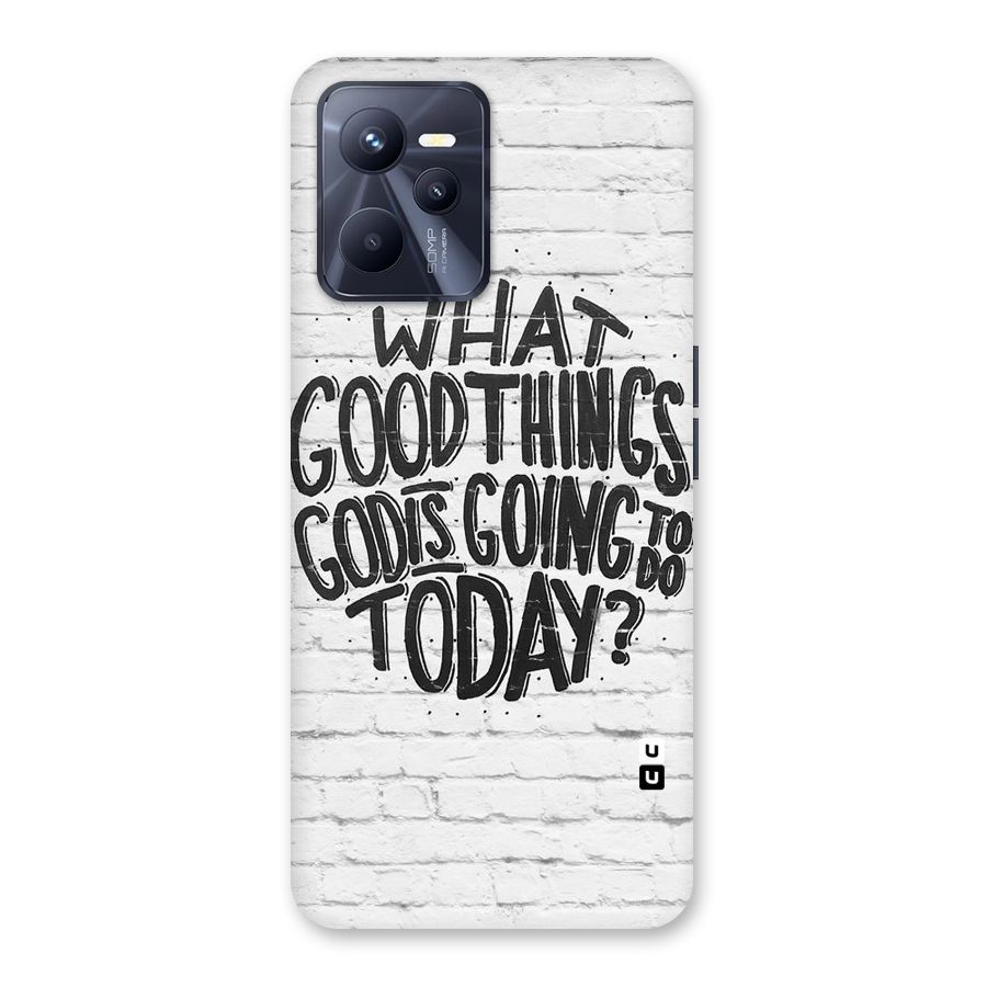 Wall Good Back Case for Realme C35