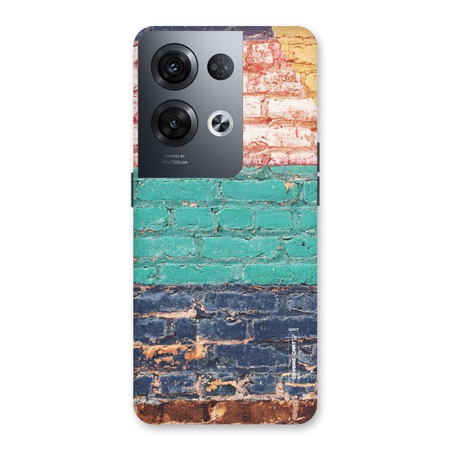 Wall Grafitty Back Case for Oppo Reno8 Pro 5G
