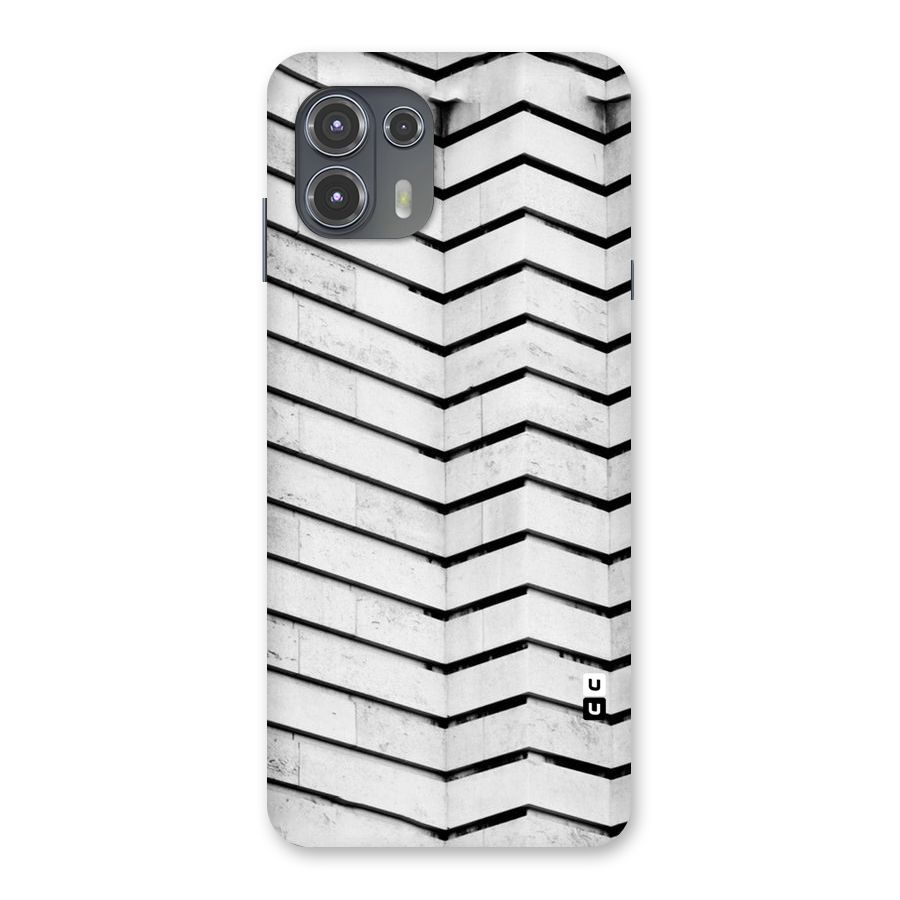 Wall Zig Zag Back Case for Motorola Edge 20 Fusion