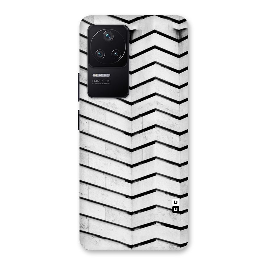 Wall Zig Zag Back Case for Poco F4 5G