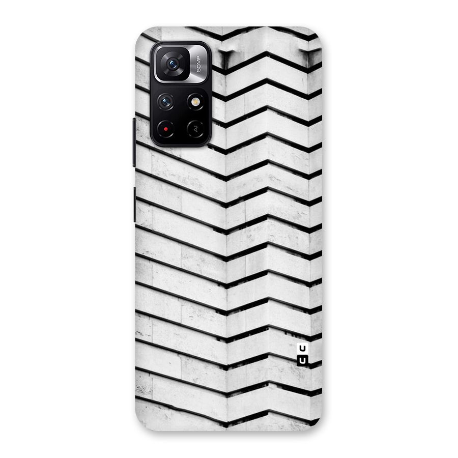 Wall Zig Zag Back Case for Redmi Note 11T 5G