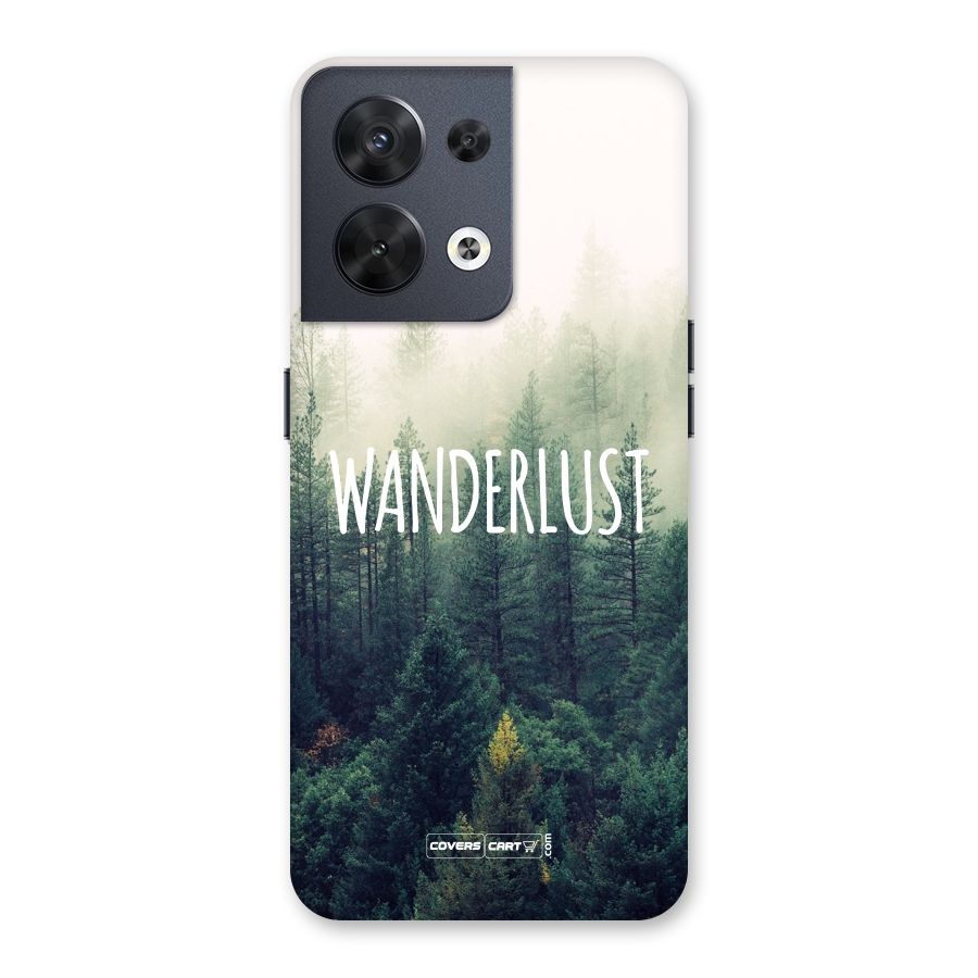 Wanderlust Back Case for Oppo Reno8 5G